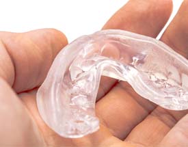 Customized mouthguard in Cumming