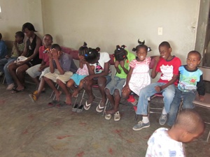 Kids in line for treatment